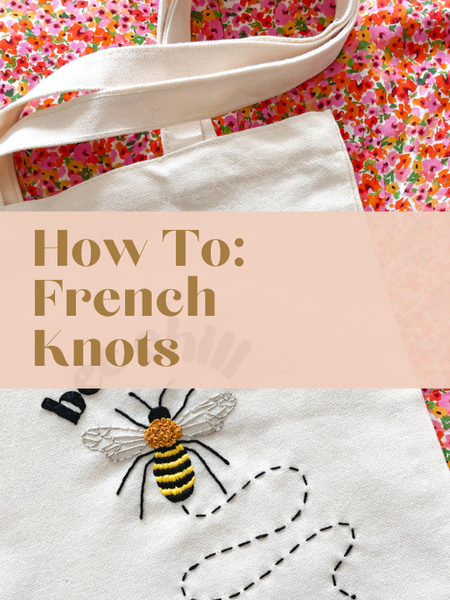 ✂️ How To Stitch: French Knots 🧶