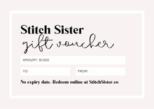Load image into Gallery viewer, Stitch Sister Gift Voucher