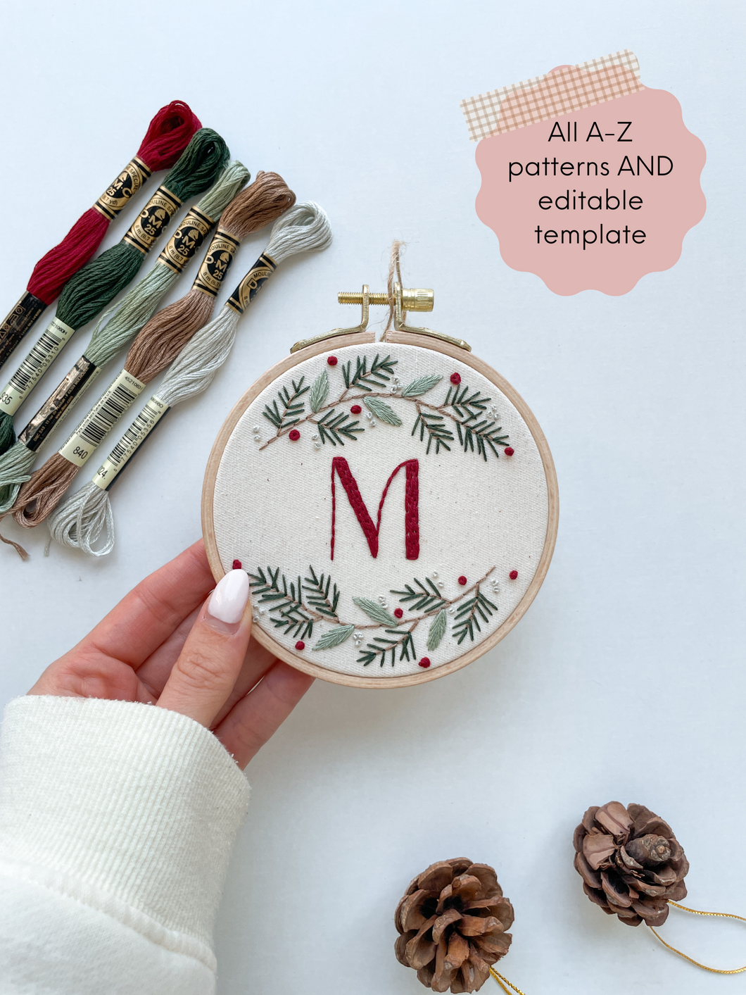 A Letter to Santa Hoop Kit