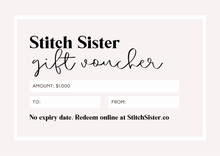 Load image into Gallery viewer, Stitch Sister Gift Voucher
